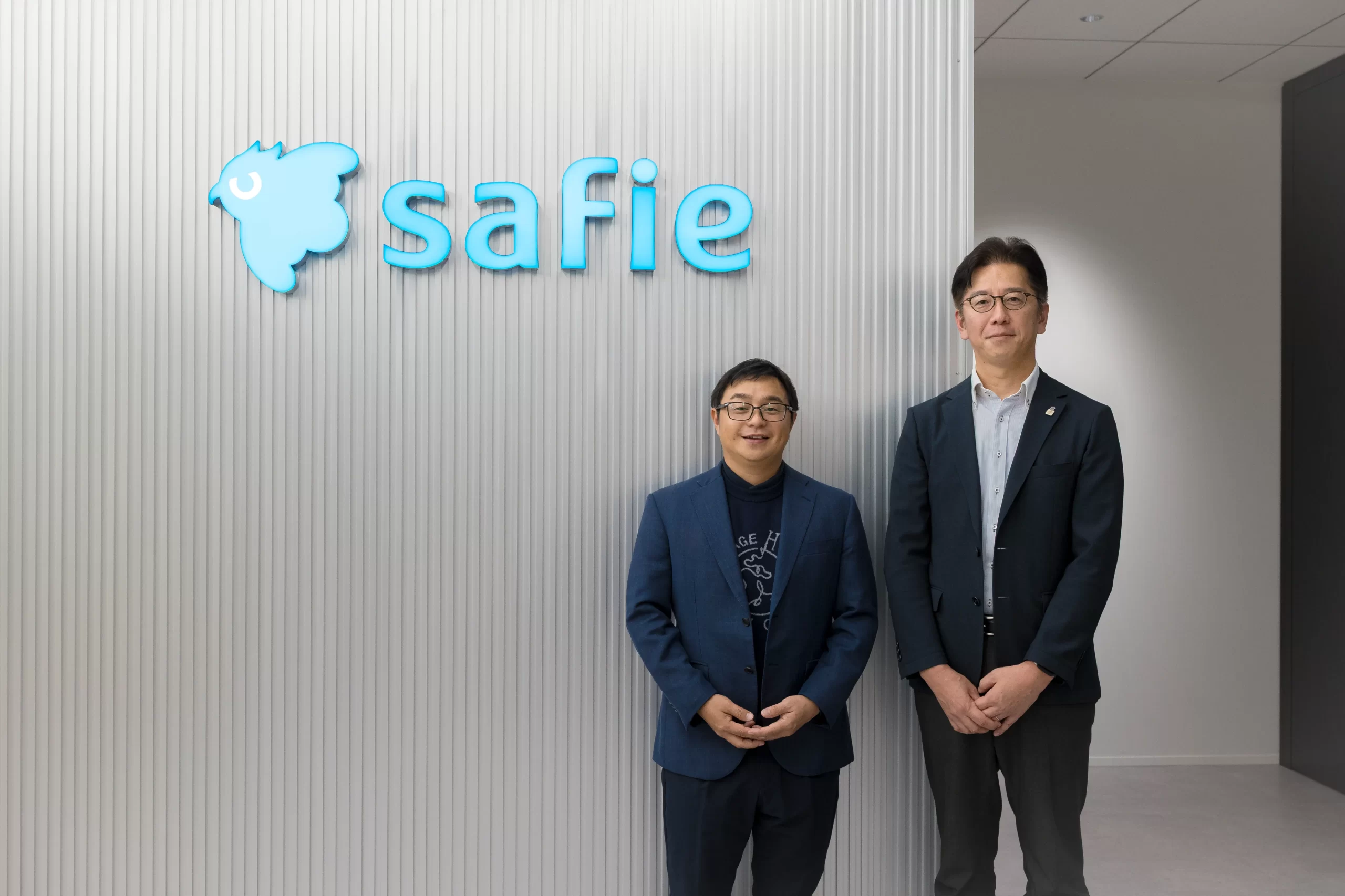 積水ハウス株式会社　施工本部 施工イノベーション推進部　松谷様
×　セーフィー株式会社代表取締役社長CEO佐渡島さん