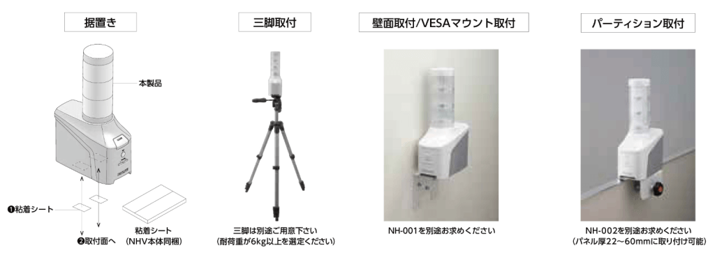 パトライト社の音声対応ネットワーク制御信号灯の設置方法